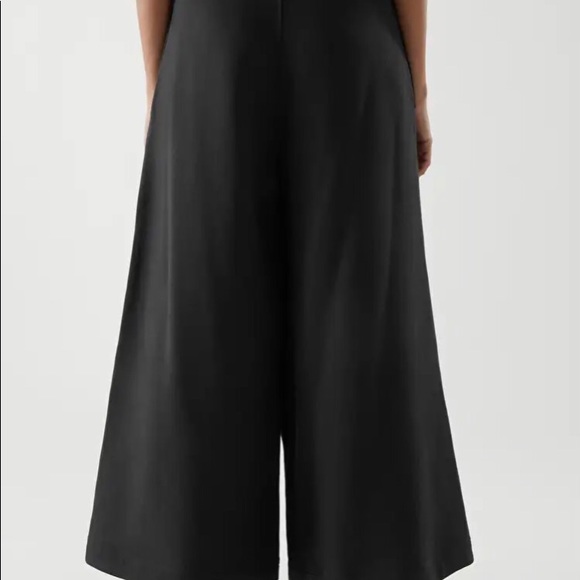 NWT COS  M Wrap Pants Organic Cotton Black - Picture 8 of 10